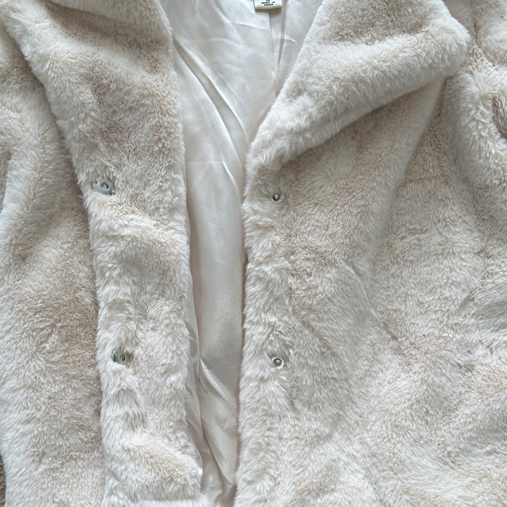 Jou Jou Cream Teddy Jacket - Picture 4 of 4